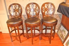 Three Bar Stools