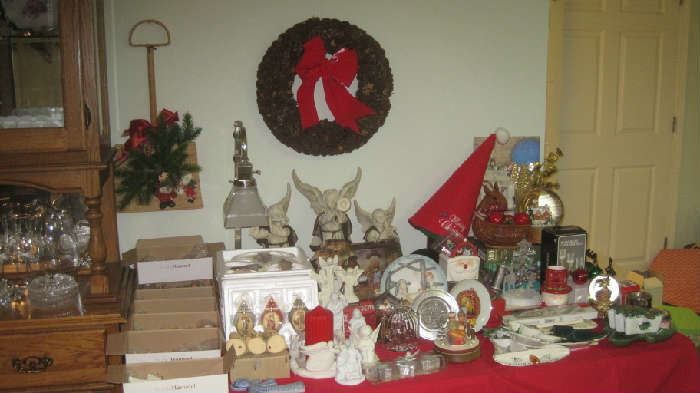 Assorted  Christmas decorations