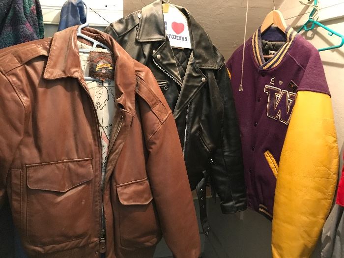 Womens jackets-med(leather motorcycle)
