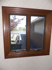 oak casement windows