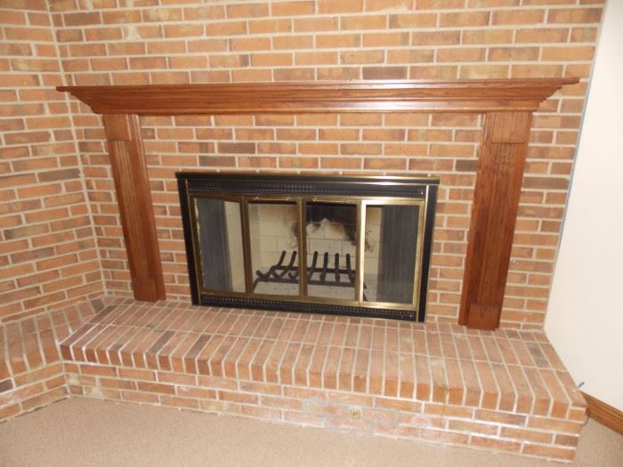 fireplace mantle 