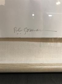 R.C. Gorman Signed "Trilogy" printer's proof