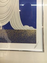 "Arctic Sea" Serigraph pencil signed and numbered by Erte (Romain de Tirtoff)