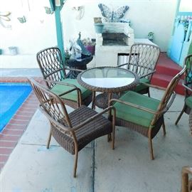 Two patio sets