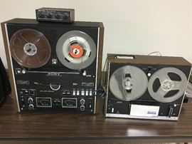 Reel to Reel Sony TC580 Player and Recorder