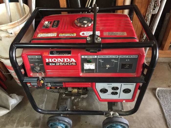 Honda EM 3500s generator