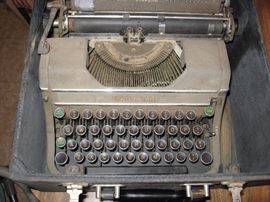 Underwood typewriter