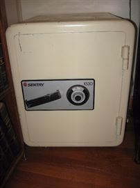 Sentry safe with combination