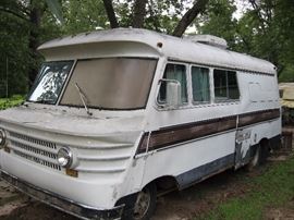 1971 Motor home starting bid $500.00. See details for bidding instructions. 