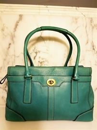 Rare Iconic Coach leather Handbag
