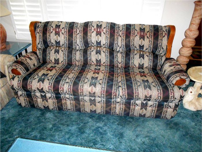 Reclining Couch - Sofa 