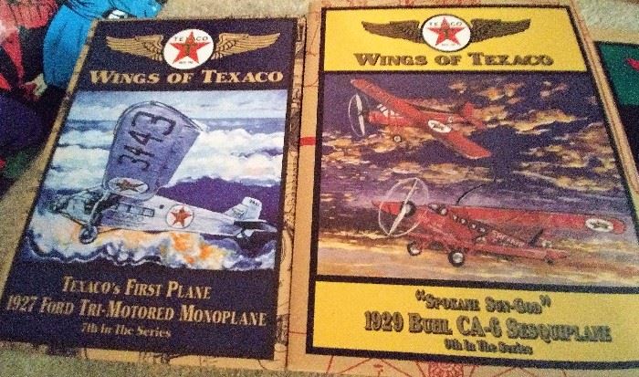 1920's "Wings of Texaco" planes     LIVING ROOM