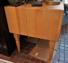 Heavy butcher block