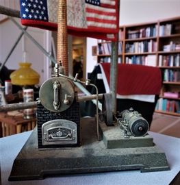 Vintage steam motor from Germany