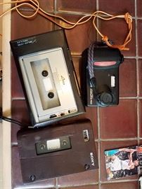 Sony Walkman and Nikon CoolPix 700