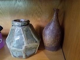 More art pottery vases