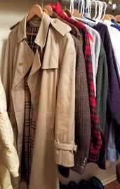 Mens' coats