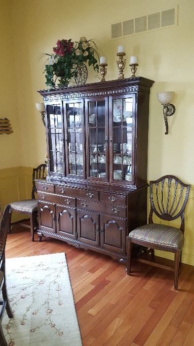 Walnut China Cabinet