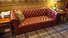 Tufted Leather Sofa