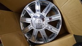 Pair of 17 x 7 Cadillac Rims