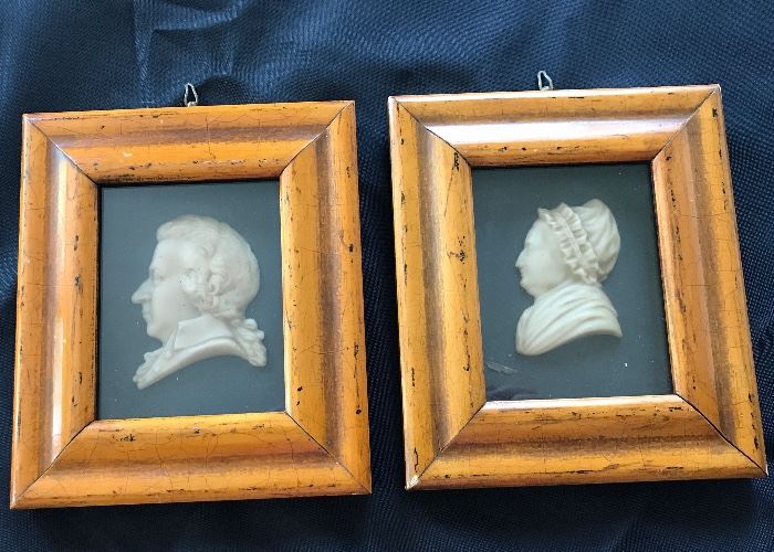 Antique Wax Silhouettes 
