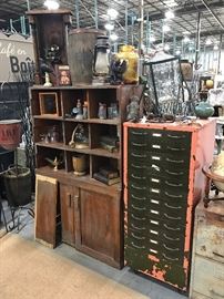 These Items to be Sold in Estate Sale Thu, 7.13 to Sat, 7.15 20  Metal Cabinet, Lanthers