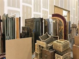 These Items to be Sold in Estate Sale Thu, 7.13 to Sat, 7.15 36  Doors Various Styles, Sizes, Shapes and Colors