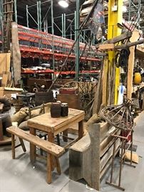 These Items to be Sold in Estate Sale Thu, 7.13 to Sat, 7.15 51  Barrels, Benches, Oak