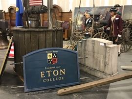 TO BE AUCTION 7.15.2017 Sign Eton College