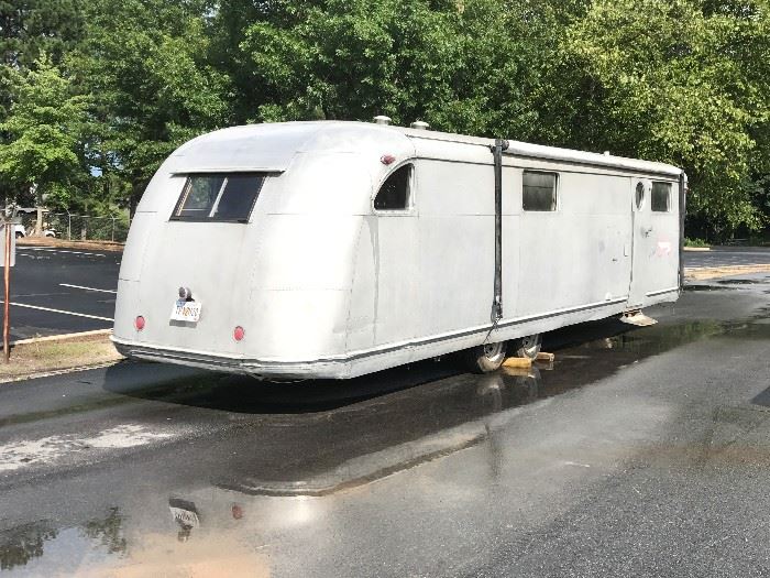 TO BE AUCTIONED 7.15.2017 1949 Airstream, Spartan, Royal Mansion, Body Style KT, Original Title 