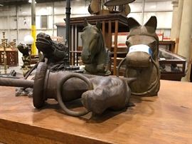 TO BE AUCTIONED 7.15.2017 Iron, Doorbells 