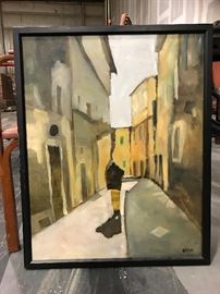 TO BE AUCTIONED 7.15.2017 Karen Nichols Oil on Canvas Atlanta Artist