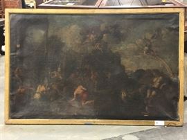 TO BE AUCTIONED 7.15.2017 Oil on Canvas, Framed