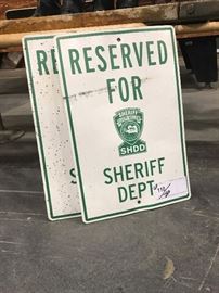 TO BE AUCTIONED 7.15.2017 Signs