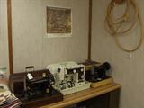 Old sewing machines.