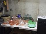 some of the depression glass