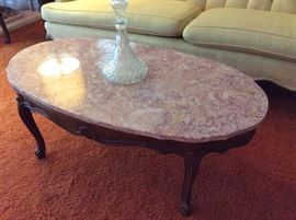 Marble Top Coffee Table