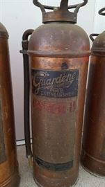 Antique Gardene Fire Extinguishers