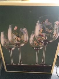  Several  brand-new never used crystal stemware in boxes. 