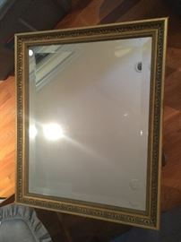 Vintage  beveled wall mirror