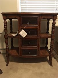 4 drawer console server