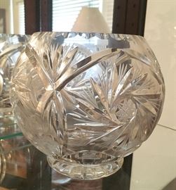Sunburst Crystal bowl