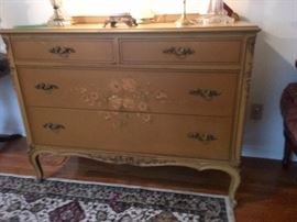 Painted 2 over 2 chest made in Grand Rabids