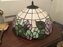 Stained Glass Violet flower Lamp Shade