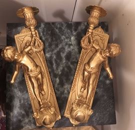 Cupid Candle holders