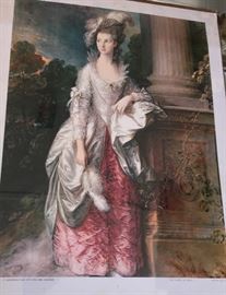 Large Italian Vintage Print