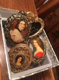 nicke cameo portrait necklaces and pendants