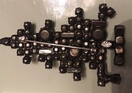 Weiss Christmas pin pendant