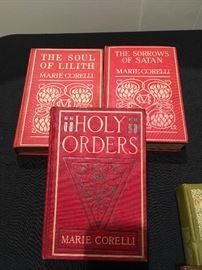 Holy Orders, The Sorrows of Satan, The Soul of Lilith by Marie Corelli