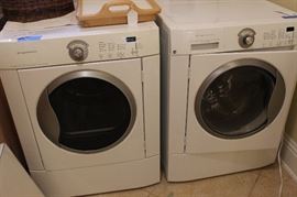 FRIGIDAIRE FRONT LOADING WASHER AND DRYER